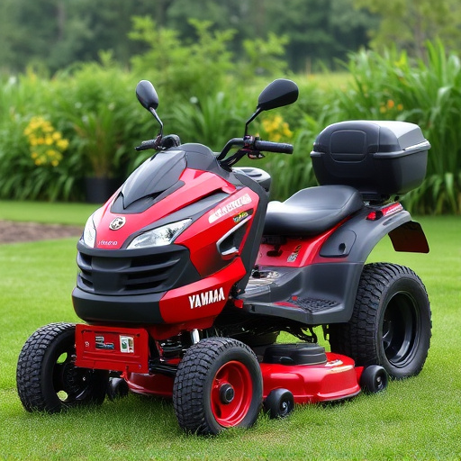 yamaha motorcycles, lawn mower, motorcycle