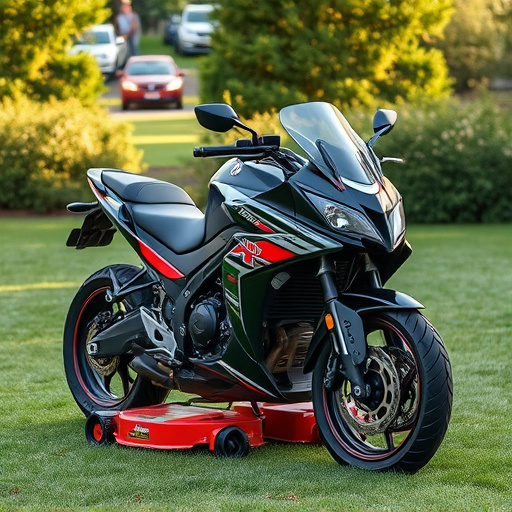 yamaha motorcycles, lawn mower, motorcycle