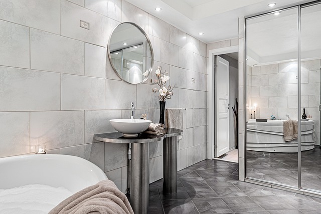 bathroom with shower
