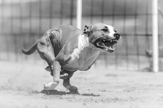 dog running