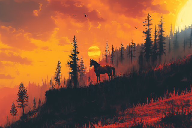 horses