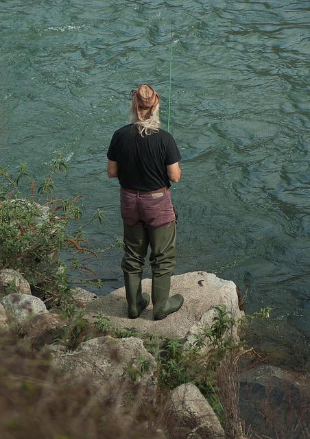 river fishing for trout