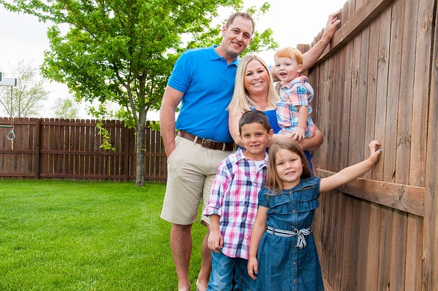 Backyard colorbond fences