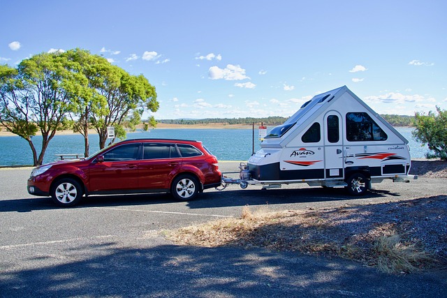 caravans traveling Australia