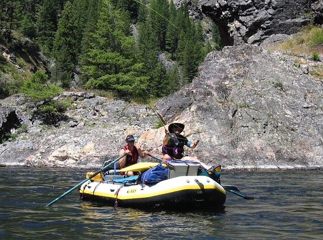 river fishing for trout